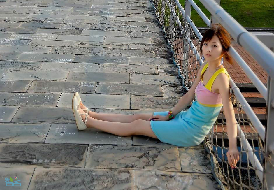 果子洁白美女唯美图片2
