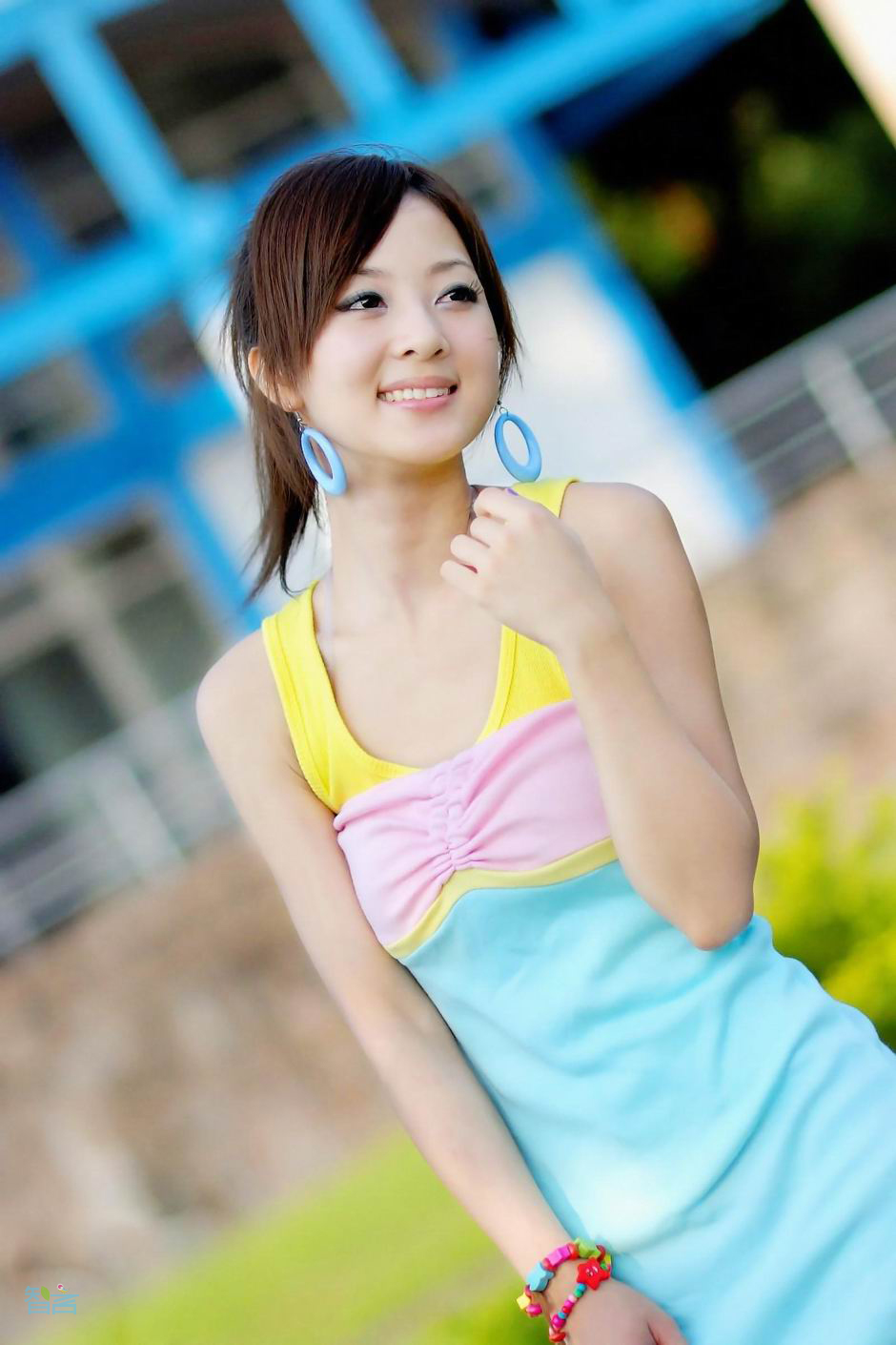 果子洁白美女唯美图片3