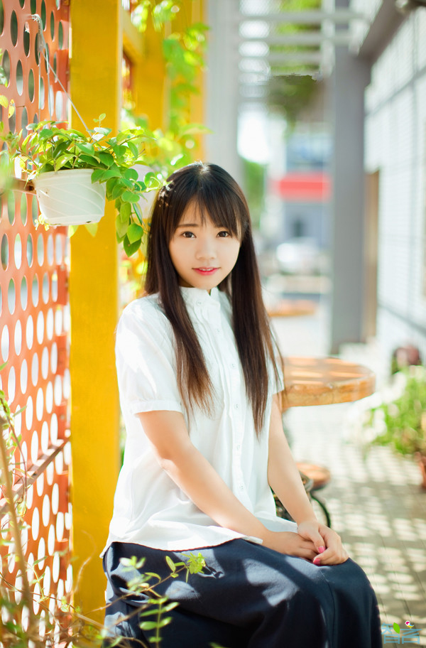萌美少女的午后阳光5